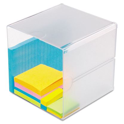 Stackable Cube Organizer, 6 x 6 x 6, Clear1