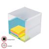 Stackable Cube Organizer, 1 Compartment, 6 x 6 x 6, Plastic, Clear2