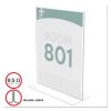 Superior Image Double Sided Sign Holder, 8.5 x 11 Insert, Clear1