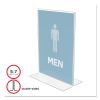 Classic Image Double-Sided Sign Holder, 5 x 7 Insert, Clear1