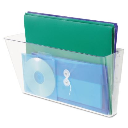 Stackable DocuPocket Wall File, Legal, 16 1/4 x 4 x 7, Clear1