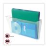 Stackable DocuPocket Wall File, Legal Size, 16.25" x 4" , Clear2