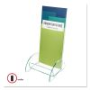 Euro-Style DocuHolder, Leaflet Size, 4.5w x 4.5d x 7.88h, Green Tinted2