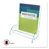 Euro-Style DocuHolder, Magazine Size, 9.81w x 6.31d x11h, Green Tinted2