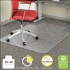 EconoMat Occasional Use Chair Mat, Low Pile Carpet, Roll, 36 x 48, Lipped, Clear1