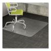 EconoMat Occasional Use Chair Mat for Low Pile Carpet, 45 x 53, Rectangular, Clear2