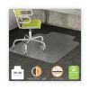 DuraMat Moderate Use Chair Mat, Low Pile Carpet, Roll, 36 x 48, Lipped, Clear2
