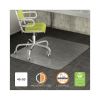DuraMat Moderate Use Chair Mat, Low Pile Carpet, Flat, 45 x 53, Rectangle, Clear2