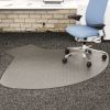 SuperMat Frequent Use Chair Mat, Medium Pile Carpet, 60 x 66, Workstation, Clear1