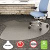 SuperMat Frequent Use Chair Mat, Medium Pile Carpet, 60 x 66, Workstation, Clear2