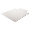 SuperMat Frequent Use Chair Mat for Medium Pile Carpet, 45 x 53, Wide Lipped, Clear2
