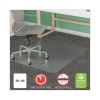 SuperMat Frequent Use Chair Mat, Med Pile Carpet, Roll, 45 x 53, Rectangular, Clear2