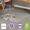ExecuMat All Day Use Chair Mat for High Pile Carpet, 46 x 60, Rectangular, Clear2