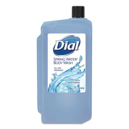 Body Wash Refill for 1 L Liquid Dispenser, Spring Water, 1 L, 8/Carton1