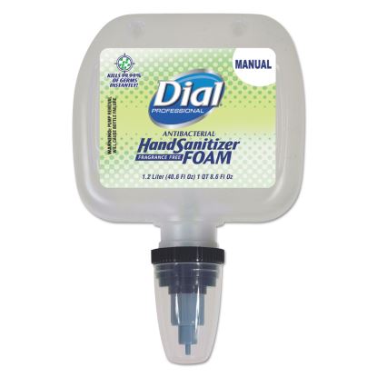 Antibacterial Foam Hand Sanitizer, 1.2 L Refill, Fragrance-Free, 3/Carton1