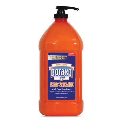 Orange Heavy Duty Hand Cleaner, 3 L Pump Bottle, 4/Carton1