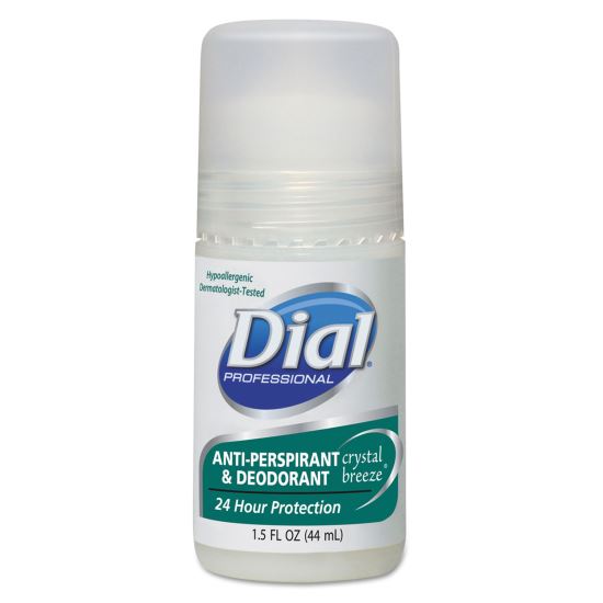 Anti-Perspirant Deodorant, Crystal Breeze, 1.5 oz, Roll-On Bottle, 48/Carton1