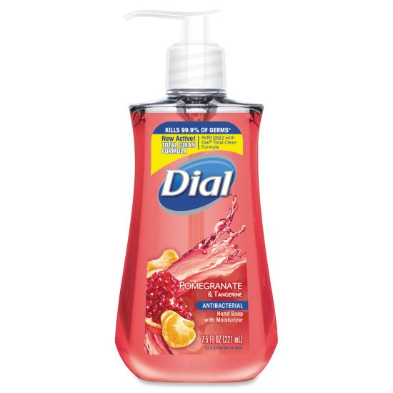 Antibacterial Liquid Soap, Pomegranate and Tangerine, 7.5 oz Pump Bottle,1