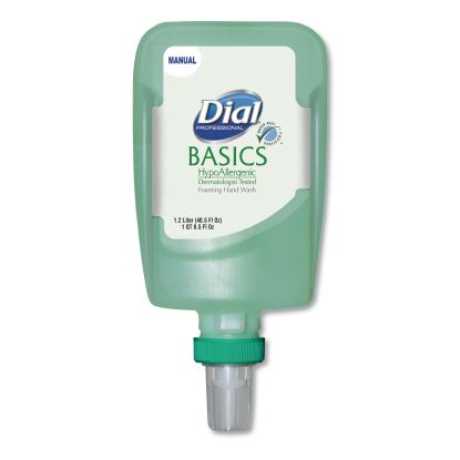 Basics Hypoallergenic Foaming Hand Wash Refill for FIT Manual Dispenser, Honeysuckle, 1.2 L, 3/Carton1