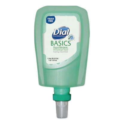 Basics Hypoallergenic Foaming Hand Wash Refill for FIT Touch Free Dispenser, Honeysuckle, 1 L, 3/Carton1