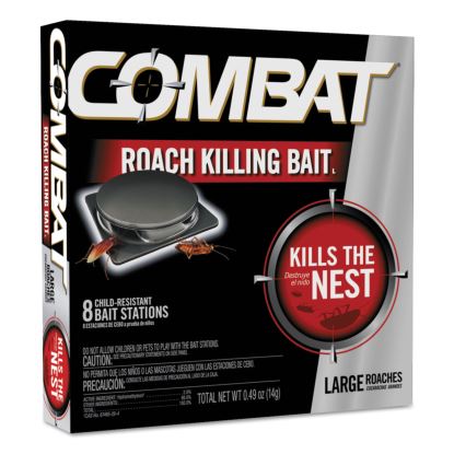 Source Kill Large Roach Killing System, Child-Resistant Disc, 8/Box, 12 Boxes/Carton1