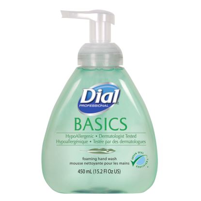 Basics Hypoallergenic Foaming Hand Wash, Honeysuckle, 15.2 oz, 4/Carton1