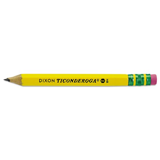Golf Pencils, HB (#2), Black Lead, Yellow Barrel, 72/Box1