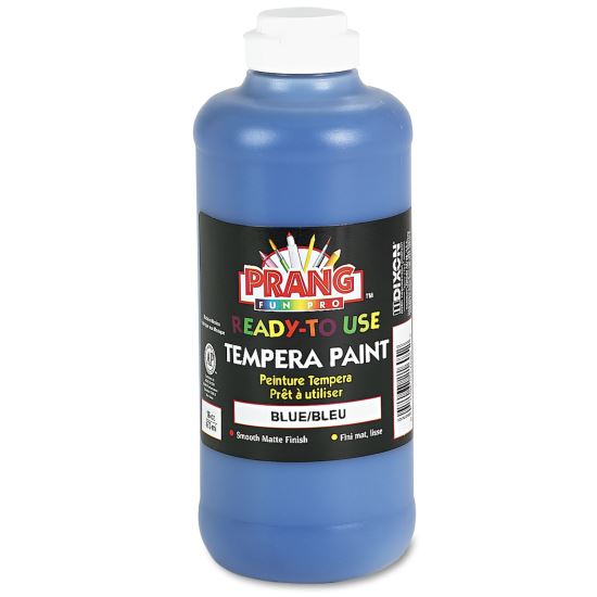 Ready-to-Use Tempera Paint, Blue, 16 oz Dispenser-Cap Bottle1