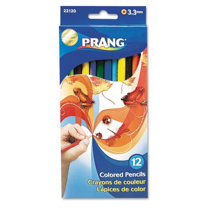 Colored Pencil Sets, 3.3 mm, 2B (#1), Assorted Lead/Barrel Colors, Dozen1