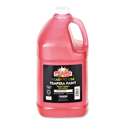 Ready-to-Use Tempera Paint, Red, 1 gal Bottle1
