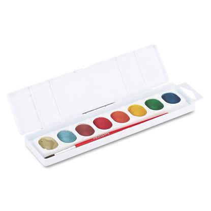 Metallic Washable Watercolors, 8 Assorted Metallic Colors, Palette Tray1