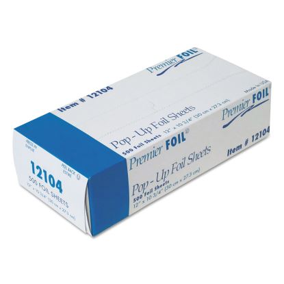 Premier Pop-Up Aluminum Foil Sheets, 12 x 10.75, 500/Box, 6 Boxes/Carton1