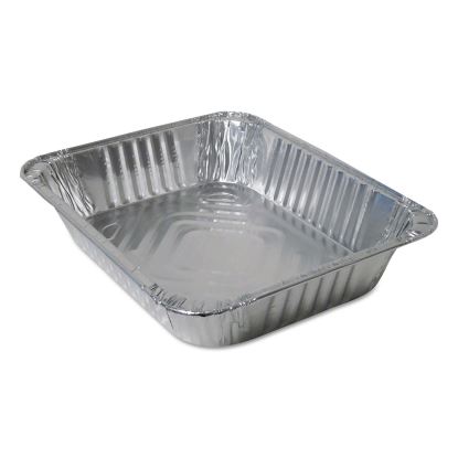 Aluminum Steam Table Pans, Half-Size Deep—120 oz., 2.56" Deep, 10.38 x 12.75, 100/Carton1