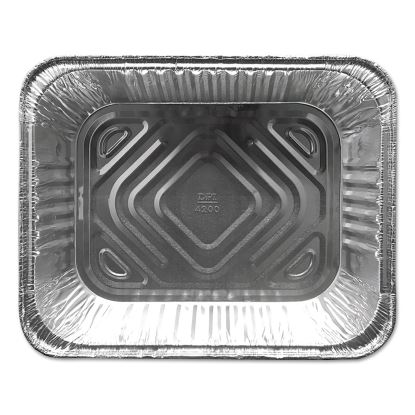 Aluminum Steam Table Pans, Half-Size Deep—120 oz., 2.56" Deep, 10.38 x 12.75, 100/Carton1