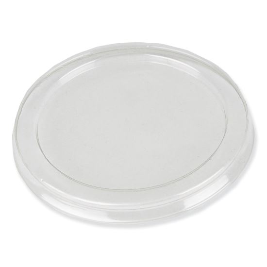 Dome Lids for 3.25" Round Containers, 3.25" Diameter, Clear, 1,000/Carton1