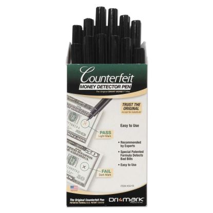 Smart Money Counterfeit Bill Detector Pen, U.S. Currency, 12/Pack1