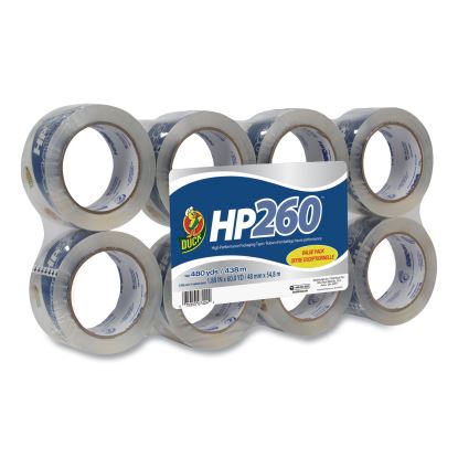 HP260 Packaging Tape, 3" Core, 1.88" x 60 yds, Clear, 8/Pack1