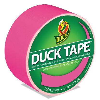 Colored Duct Tape, 3" Core, 1.88" x 15 yds, Neon Pink1