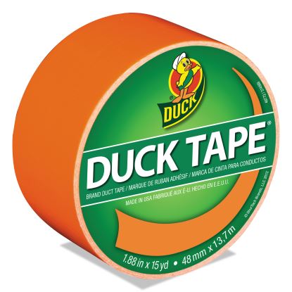 Colored Duct Tape, 3" Core, 1.88" x 15 yds, Neon Orange1