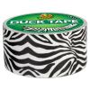 Colored Duct Tape, 3" Core, 1.88" x 10 yds, Black/White Zebra2