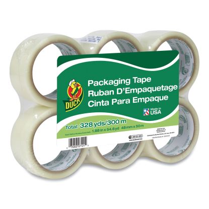 Commercial Grade Packaging Tape, 3" Core, 1.88" x 55 yds, Clear, 6/Pack1