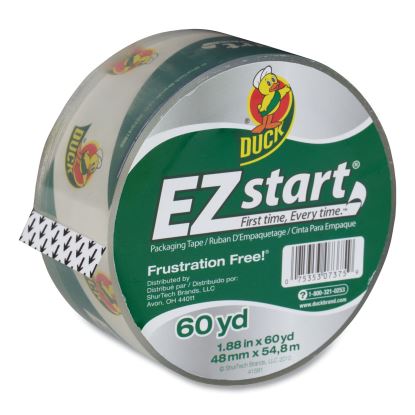 EZ Start Premium Packaging Tape, 3" Core, 1.88" x 60 yds, Clear1