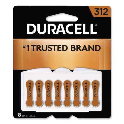 Hearing Aid Battery, #312, 8/Pack1