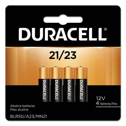 Specialty Alkaline Batteries, 21/23, 12 V, 4/Pack1