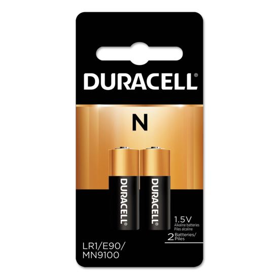 Specialty Alkaline Battery, N, 1.5 V, 2/Pack1