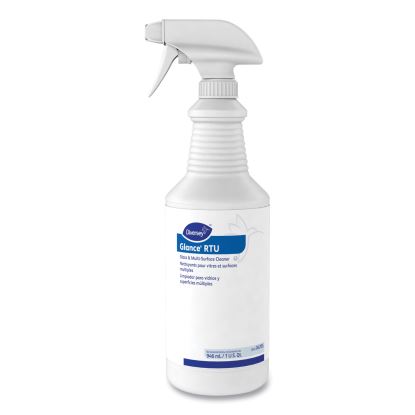 Glance Glass and Multi-Surface Cleaner, Original, 32 oz Spray Bottle, 12/Carton1