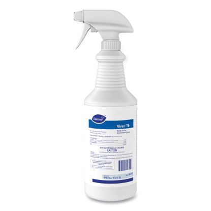 Virex TB Disinfectant Cleaner, Lemon Scent, Liquid, 32 oz Bottle, 12/Carton1