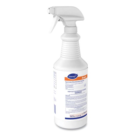 Avert Sporicidal Disinfectant Cleaner, 32 oz Spray Bottle, 12/Carton1