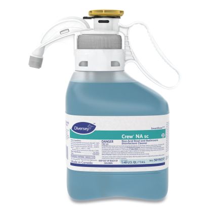 Crew Non-Acid Bowl and Bathroom Disinfectant Cleaner, Floral, 47.3 oz, 2/Carton1