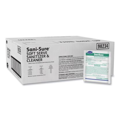 Sani Sure Soft Serve Sanitizer and Cleaner, Powder, 1 oz Packet, 100/Carton1